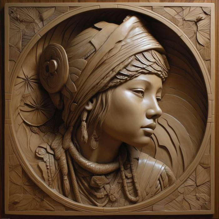 نموذج ثلاثي الأبعاد لآلة CNC 3D Art 